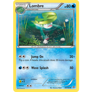 Lombre 30/135 Pokemon TCG Black & White Plasma Storm