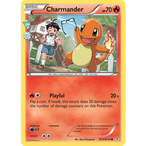 Charmander RC3/83 Pokemon TCG XY Generations