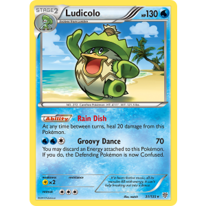 Ludicolo 31/135 Pokemon TCG Black & White Plasma Storm