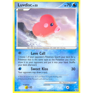 Luvdisc 35/127 Pokemon TCG Platinum Platinum