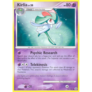 Kirlia 53/132 Pokemon TCG Diamond & Pearl Secret Wonders