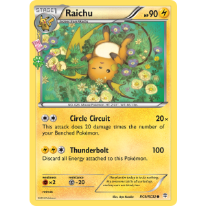 Raichu RC9/83 Pokemon TCG XY Generations