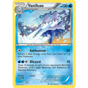 Vanilluxe 37/135 Pokemon TCG Black & White Plasma Storm