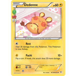 Dedenne RC10/83 Pokemon TCG XY Generations