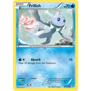 Frillish 38/135 Pokemon TCG Black & White Plasma Storm