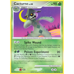 Cacturne 42/127 Pokemon TCG Platinum Platinum