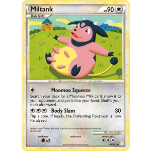 Miltank 47/123 Pokemon TCG HeartGold & SoulSilver HeartGold & SoulSilver