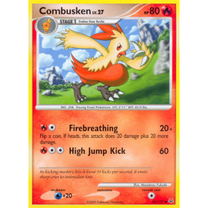 Combusken 45/127 Pokemon TCG Platinum Platinum