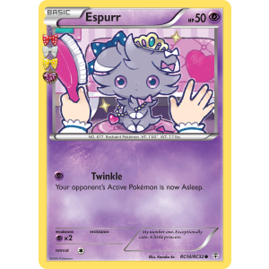 Espurr RC14/83 Pokemon TCG XY Generations