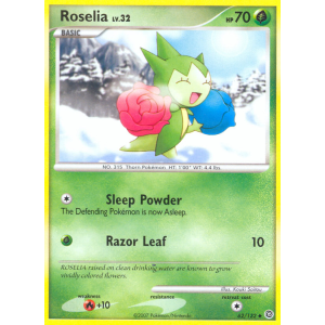 Roselia 62/132 Pokemon TCG Diamond & Pearl Secret Wonders