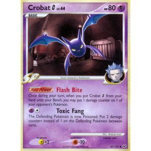 Crobat G 47/127 Pokemon TCG Platinum Platinum