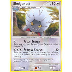 Shelgon 64/132 Pokemon TCG Diamond & Pearl Secret Wonders