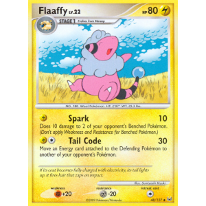 Flaaffy 48/127 Pokemon TCG Platinum Platinum