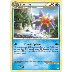 Starmie 53/123 Pokemon TCG HeartGold & SoulSilver HeartGold & SoulSilver