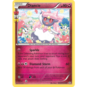 Diancie RC22/83 Pokemon TCG XY Generations