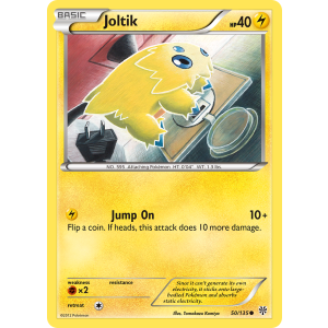 Joltik 50/135 Pokemon TCG Black & White Plasma Storm