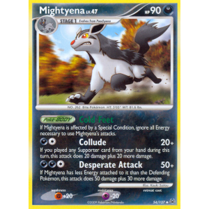 Mightyena 54/127 Pokemon TCG Platinum Platinum