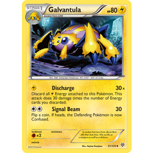 Galvantula 51/135 Pokemon TCG Black & White Plasma Storm