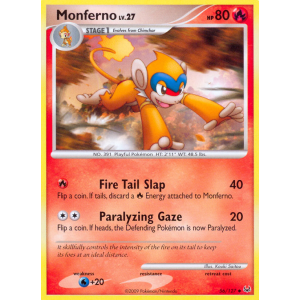 Monferno 56/127 Pokemon TCG Platinum Platinum