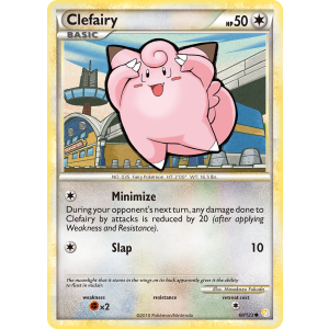 Clefairy 60/123 Pokemon TCG HeartGold & SoulSilver HeartGold & SoulSilver