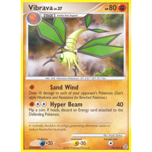 Vibrava 74/132 Pokemon TCG Diamond & Pearl Secret Wonders