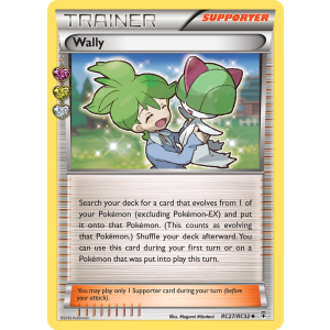 Wally RC27/83 Pokemon TCG XY Generations