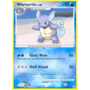 Wartortle 75/132 Pokemon TCG Diamond & Pearl Secret Wonders