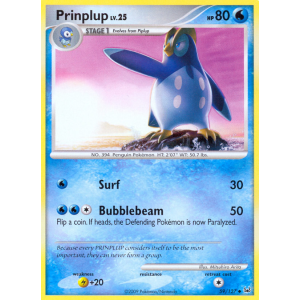 Prinplup 59/127 Pokemon TCG Platinum Platinum