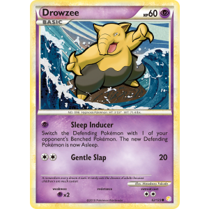 Drowzee 62/123 Pokemon TCG HeartGold & SoulSilver HeartGold & SoulSilver