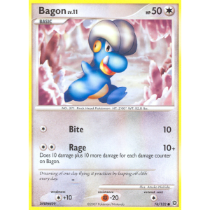 Bagon 76/132 Pokemon TCG Diamond & Pearl Secret Wonders