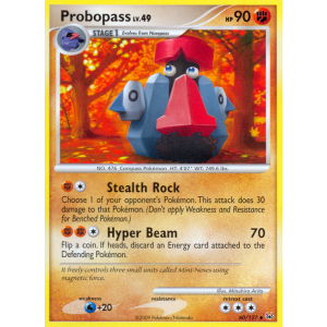 Probopass 60/127 Pokemon TCG Platinum Platinum