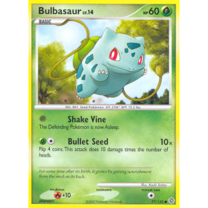 Bulbasaur 77/132 Pokemon TCG Diamond & Pearl Secret Wonders