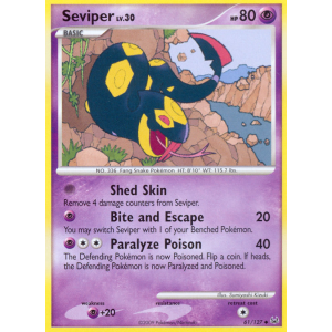 Seviper 61/127 Pokemon TCG Platinum Platinum