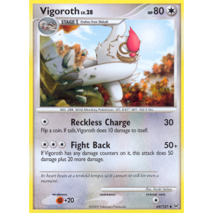 Vigoroth 64/127 Pokemon TCG Platinum Platinum