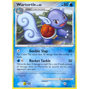 Wartortle 65/127 Pokemon TCG Platinum Platinum