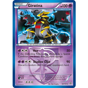 Giratina 62/135 Pokemon TCG Black & White Plasma Storm