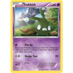 Trubbish 63/135 Pokemon TCG Black & White Plasma Storm