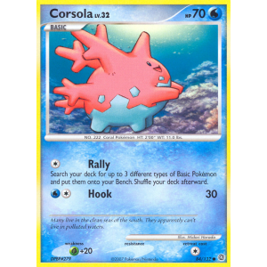 Corsola 84/132 Pokemon TCG Diamond & Pearl Secret Wonders