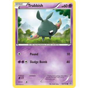 Trubbish 64/135 Pokemon TCG Black & White Plasma Storm