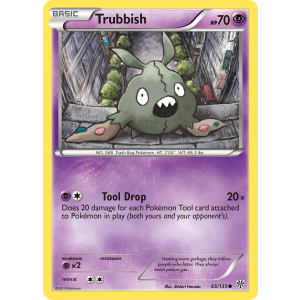 Trubbish 65/135 Pokemon TCG Black & White Plasma Storm