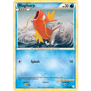 Magikarp 72/123 Pokemon TCG HeartGold & SoulSilver HeartGold & SoulSilver