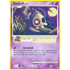 Duskull 86/132 Pokemon TCG Diamond & Pearl Secret Wonders