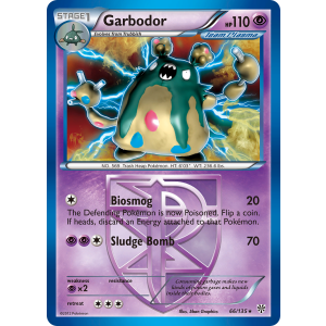 Rare Holo Garbodor 66/135 Pokemon TCG Black & White Plasma Storm