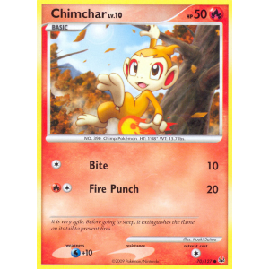 Chimchar 70/127 Pokemon TCG Platinum Platinum