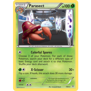 Parasect 7/83 Pokemon TCG XY Generations