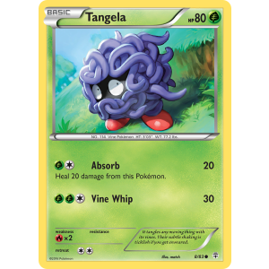 Tangela 8/83 Pokemon TCG XY Generations