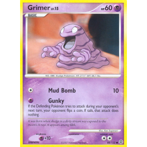 Grimer 88/132 Pokemon TCG Diamond & Pearl Secret Wonders