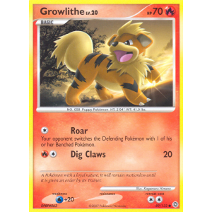 Growlithe 89/132 Pokemon TCG Diamond & Pearl Secret Wonders