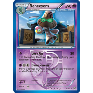 Beheeyem 70/135 Pokemon TCG Black & White Plasma Storm