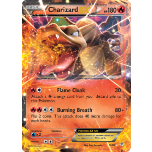 Rare Holo EX Charizard-EX 11/83 Pokemon TCG XY Generations